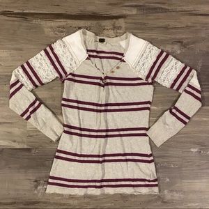 We The Free People Long Sleeve Shirt Top XS